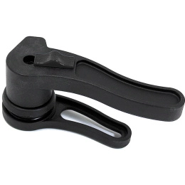 Ручка-задвижка поворотная левая, полиамид (030881LT)